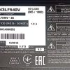 بکلایت و دیفیوزر تلویزیون LG 43LF540V