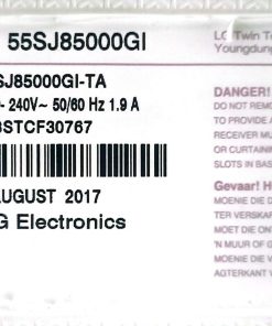 بکلایت و دیفیوزر تلویزیون LG 55SJ85000GI