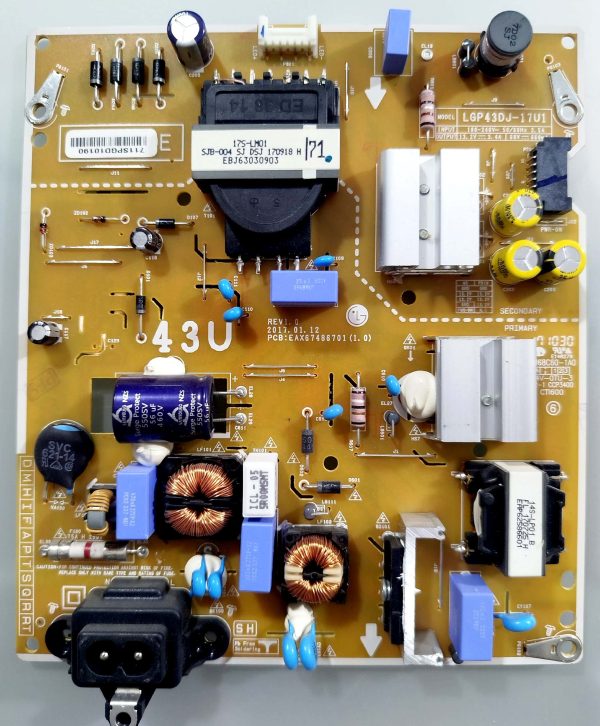 بردپاور LG 43UJ66000