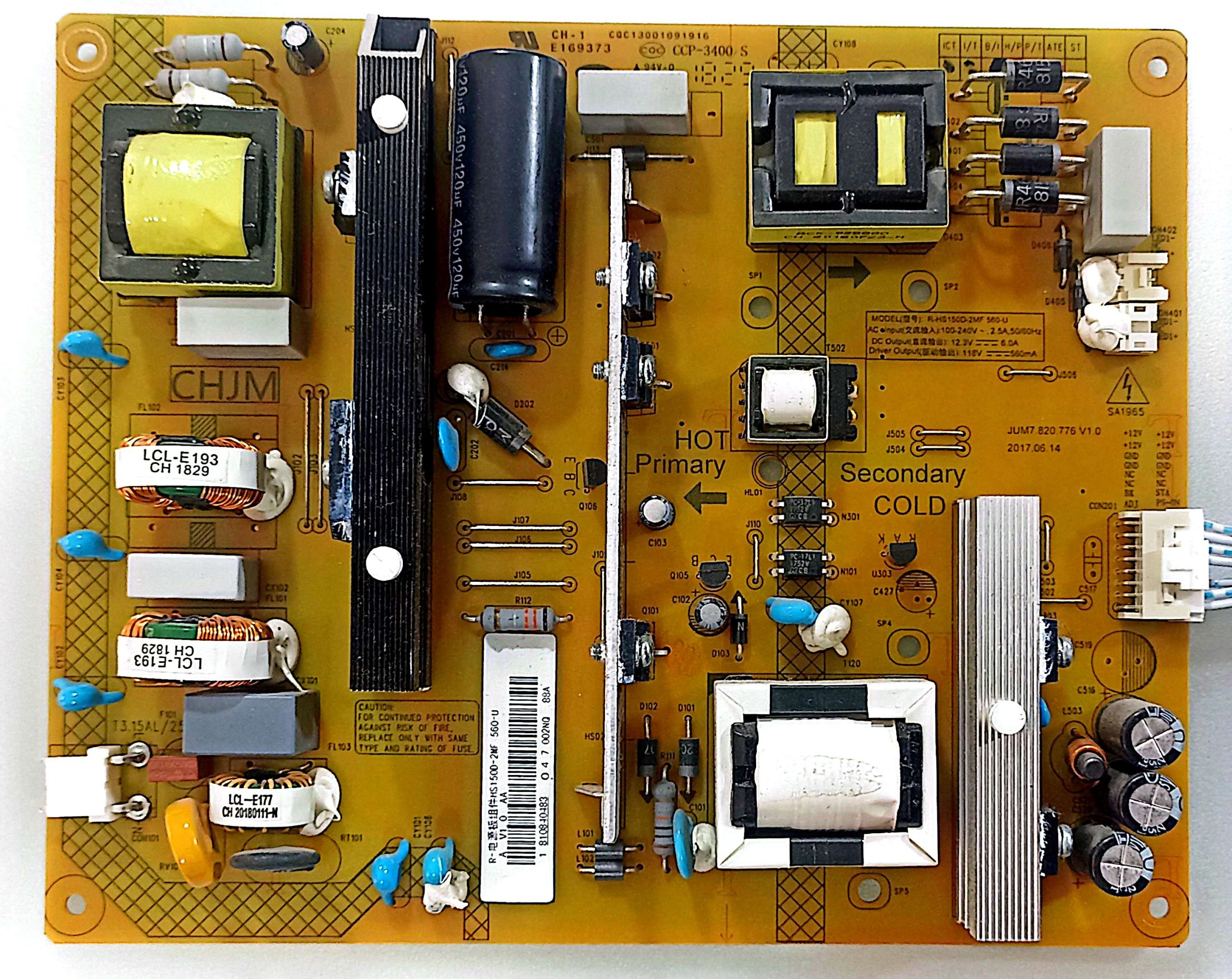 برد پاور MARSHAL ME5012A پارت نامبر CQC130010916